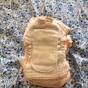 Ten Used Cloth-Eez Workhorse Organic Diapers